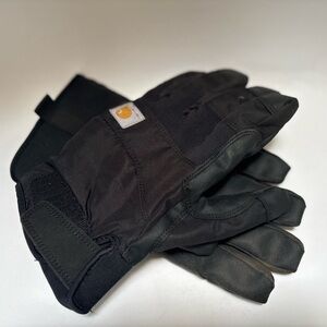 Carhartt | Lightweight Cold-Weather Waterproof Lined Gloves - Men's XL, Black